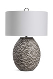 Cyprien Gray White Table Lamp thumbnail 7