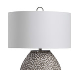 Cyprien Gray White Table Lamp thumbnail 8