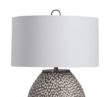 Cyprien Gray White Table Lamp thumbnail 9