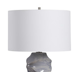 Waves Blue & White Table Lamp thumbnail 9