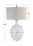Whiteout Mottled Glass Table Lamp thumbnail 7
