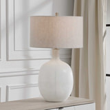 Whiteout Mottled Glass Table Lamp thumbnail 11
