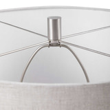 Whiteout Mottled Glass Table Lamp thumbnail 3