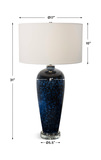 Stargazer Cobalt Navy Table Lamp thumbnail 5