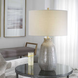Monacan Gray Textured Table Lamp thumbnail 7