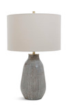 Monacan Gray Textured Table Lamp thumbnail 4