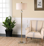 Mesita Brass Floor Lamp thumbnail 2