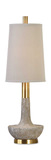 Volongo Stone Ivory Buffet Lamp thumbnail 1
