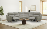 Janell 5 Piece Modular Sectional With 3 Power Reclining Seats thumbnail 10