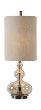 Formoso Amber Glass Table Lamp