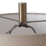 Natania Plated Brass Buffet Lamp thumbnail 5