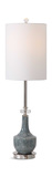Piers Mottled Blue Buffet Lamp thumbnail 1