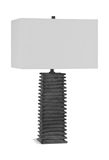 Sanderson Metallic Charcoal Table Lamp thumbnail 5