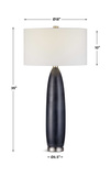 Cullen Blue Gray Table Lamp thumbnail 3