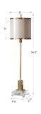 Villena Brass Buffet Lamp thumbnail 3