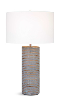 Monolith Gray Table Lamp