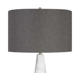 Citadel White Marble Table Lamp thumbnail 7