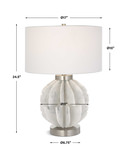 Repetition White Marble Table Lamp thumbnail 4