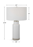 Albany White Farmhouse Table Lamp thumbnail 6