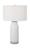 Albany White Farmhouse Table Lamp thumbnail 1