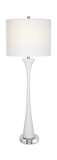 Fountain White Marble Buffet Lamp thumbnail 1