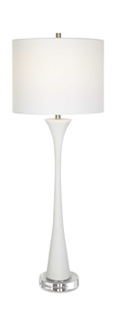 Fountain White Marble Buffet Lamp