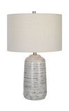 Cyclone Ivory Table Lamp thumbnail 1