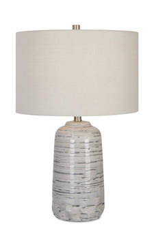 Cyclone Ivory Table Lamp