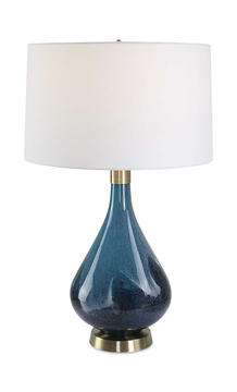 Riviera Art Glass Table Lamp