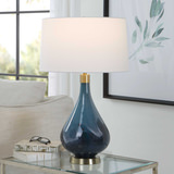 Riviera Art Glass Table Lamp thumbnail 2