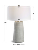Mountainscape Ceramic Table Lamp thumbnail 4