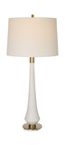 Marille Ivory Stone Table Lamp thumbnail 1