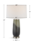Campa Gray-Blue Table Lamp thumbnail 4