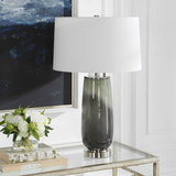 Campa Gray-Blue Table Lamp thumbnail 8