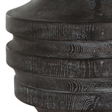 Timber Carved Wood Table Lamp thumbnail 4