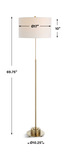 Prominence Brass Floor Lamp thumbnail 5