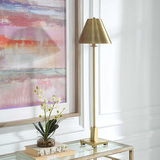 Pilot Brass Buffet Lamp thumbnail 8