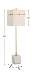 Escort Brass Buffet Lamp thumbnail 3