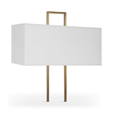 Column White Marble Table Lamp thumbnail 7