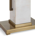 Column White Marble Table Lamp thumbnail 8