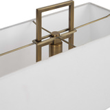 Column White Marble Table Lamp thumbnail 4