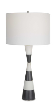 Bandeau Banded Stone Table Lamp