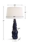 Kavos Geometric Blue Table Lamp thumbnail 6