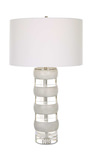 Band Together Crystal & Wood Table Lamp thumbnail 1