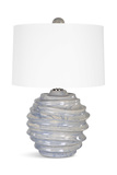 Waves Blue & White Accent Lamp thumbnail 8