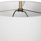 Coil Sculpted Blue Table Lamp thumbnail 2