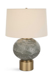 Lunia Gray Glass Table Lamp thumbnail 1