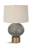 Lunia Gray Glass Table Lamp thumbnail 6