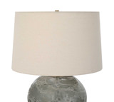 Lunia Gray Glass Table Lamp thumbnail 7