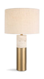 Gravitas Elegant Brass & Stone Lamp thumbnail 1